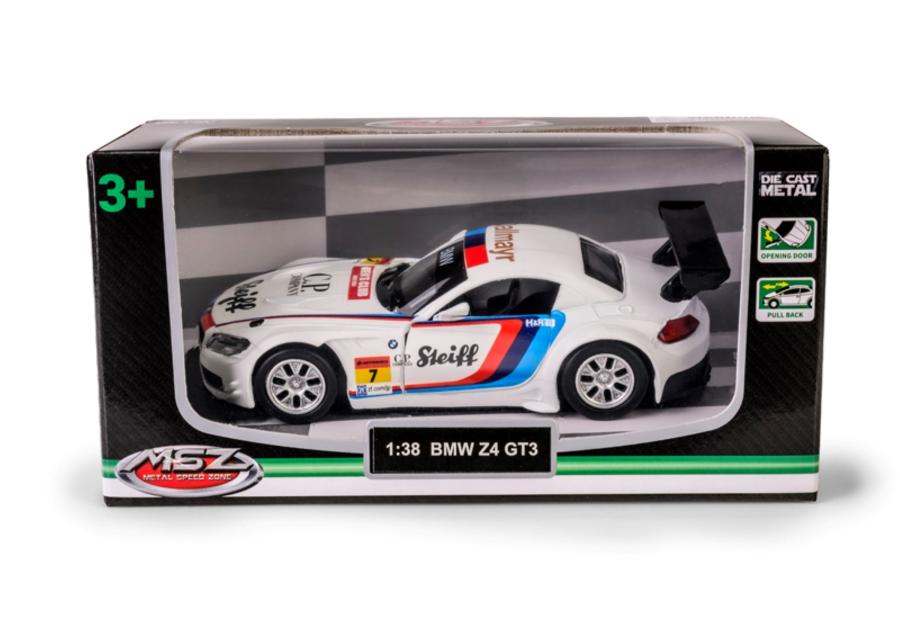 Zdjęcie: Model metalowy 1:38 Bmw Z4 Gt3 67315A biały MSZ