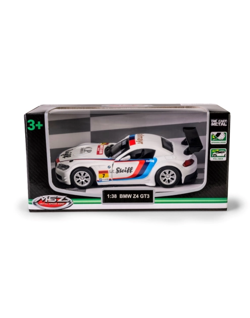 Zdjęcie: Model metalowy 1:38 Bmw Z4 Gt3 67315A biały MSZ