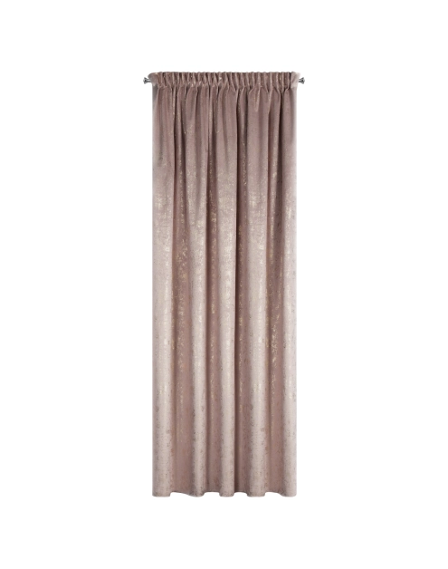 Zdjęcie: Zasłona Astrid 140x270 cm pudrowo-szara na taśmie EUROFIRANY