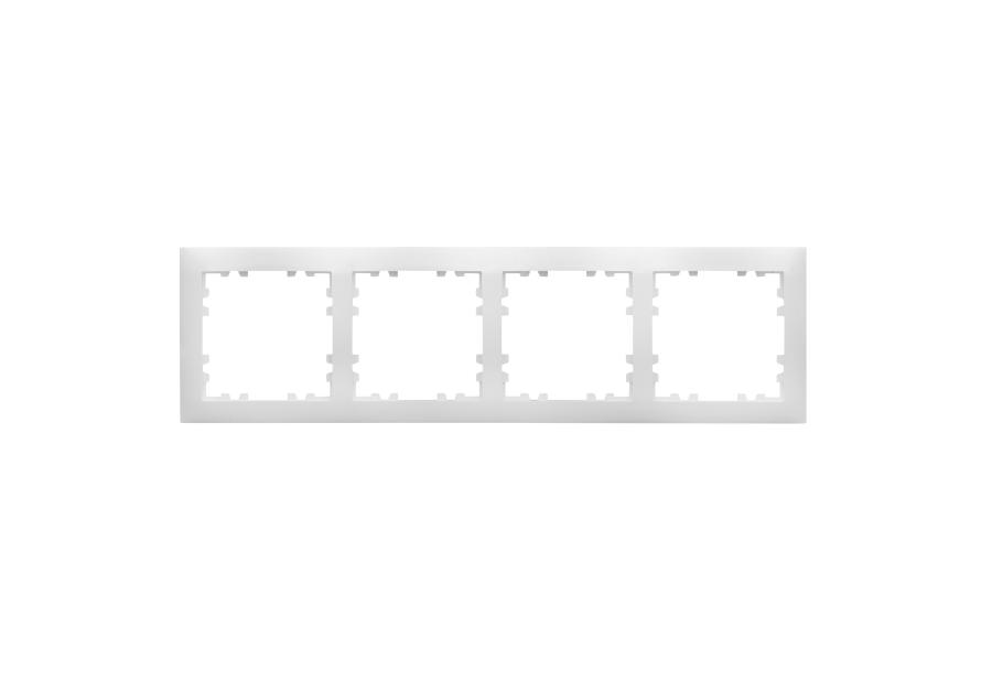 Zdjęcie: Ramka poczwórna Verona biała POLMARK