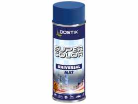 Lakier uniwersalny ogólnego zastosowania Super Color Universal Mat ciemnoniebieski 400 ml BOSTIK