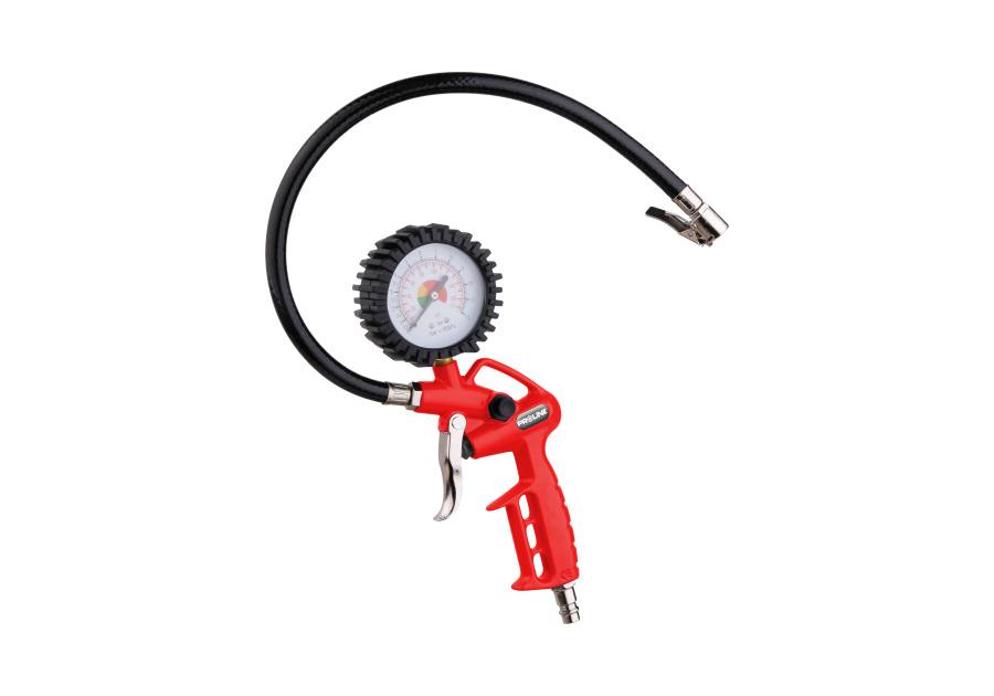 Zdjęcie: Pistolet do pompowania z manometrem PROLINE