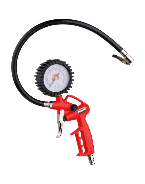 Zdjęcie: Pistolet do pompowania z manometrem PROLINE