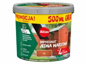 Impregnat Jedna Warstwa 4 lata, tik 4,5 L + 0,5 L ALTAX