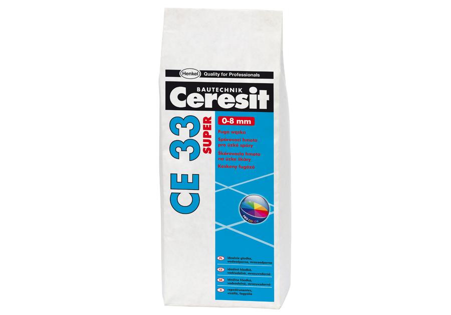 Zdjęcie: Fuga spoina ciemny brąz CE 33, 2 kg CERESIT
