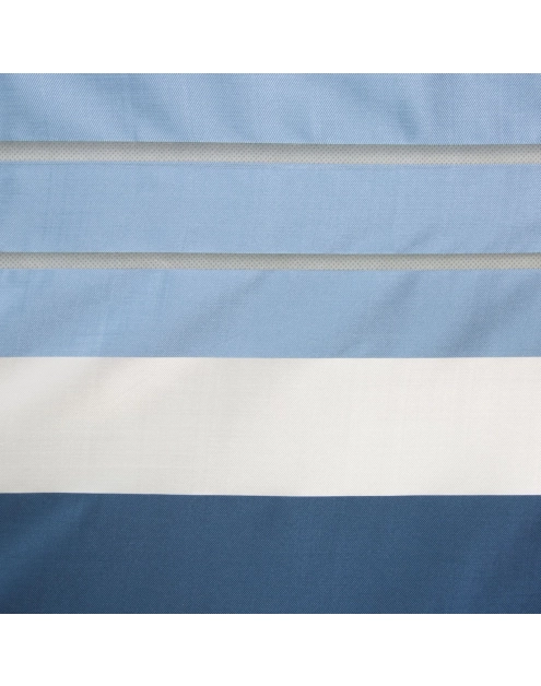 Zdjęcie: Zasłona Eric 140x250 cm granatowa na przelotkach EUROFIRANY