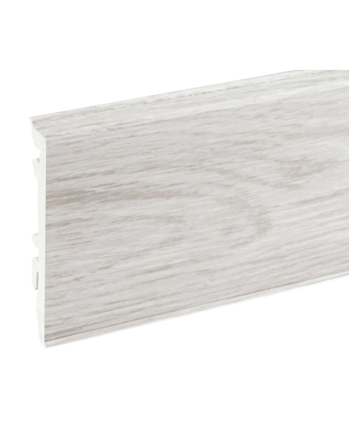 Zdjęcie: Listwa przypodłogowa PVC Masterline 1,3x8 cm, 2,2 m Marengo Mat CEZAR
