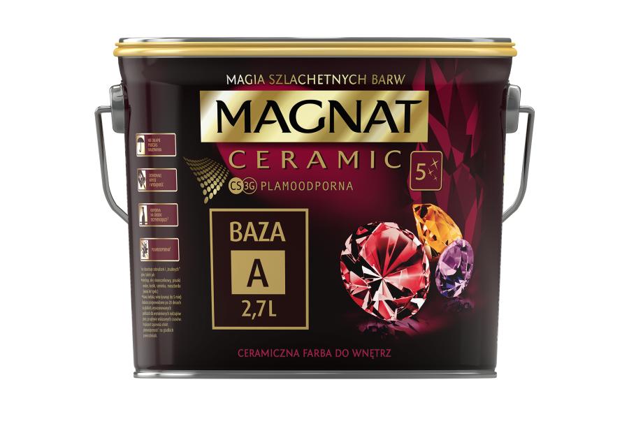 Zdjęcie: Farba ceramiczna BazaA 2,7L MAGNAT