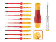 Zdjęcie: Końcówki wkrętakowe z uchwytem 1000V, 12 sztuk NEO