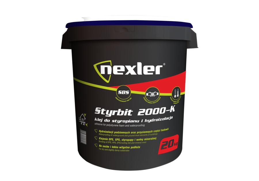 Zdjęcie: Klej do styropianu i hydroizolacja Styrbit 2000K 20 kg NEXLER