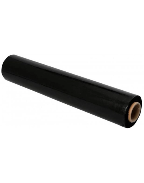 Zdjęcie: Folia stretch czarna 50 cm x 190 m 0,017 mm na rdzeniu CIRET