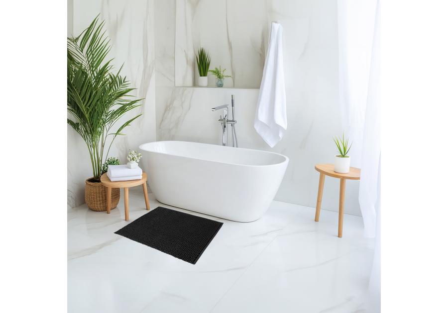 Zdjęcie: Dywanik Parma 50x80 cm czarny SEPIO