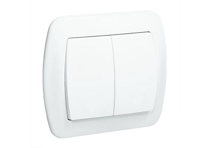 Zdjęcie: Włącznik świecznikowy AW5 biały ECOLINE