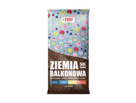 Ziemia do roślin balkonowych i tarasowych 50L TORF NOWY CHWALIM