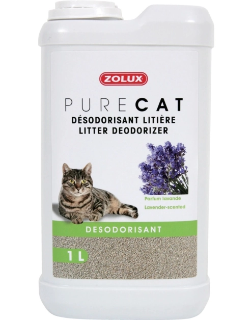 Zdjęcie: Dezodorant do żwirku Purecat 1 L lawenda ZOLUX