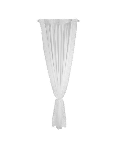 Zdjęcie: Firana gotowa Luisa 2 na taśmie 140 x 270 cm biały EUROFIRANY