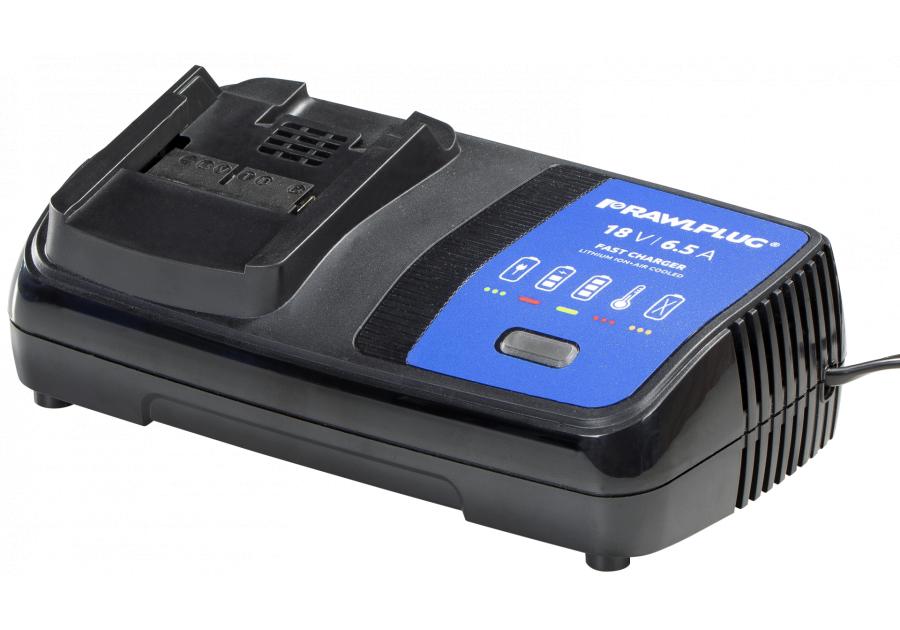 Zdjęcie: Szybka ładowarka 6,5 A 18 V RawlCHARGER RAWLPLUG