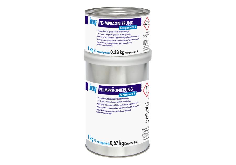Zdjęcie: Żywica epoksydowa pod podkłady anhydrytowe FE Impr gnierung 1 kg KNAUF