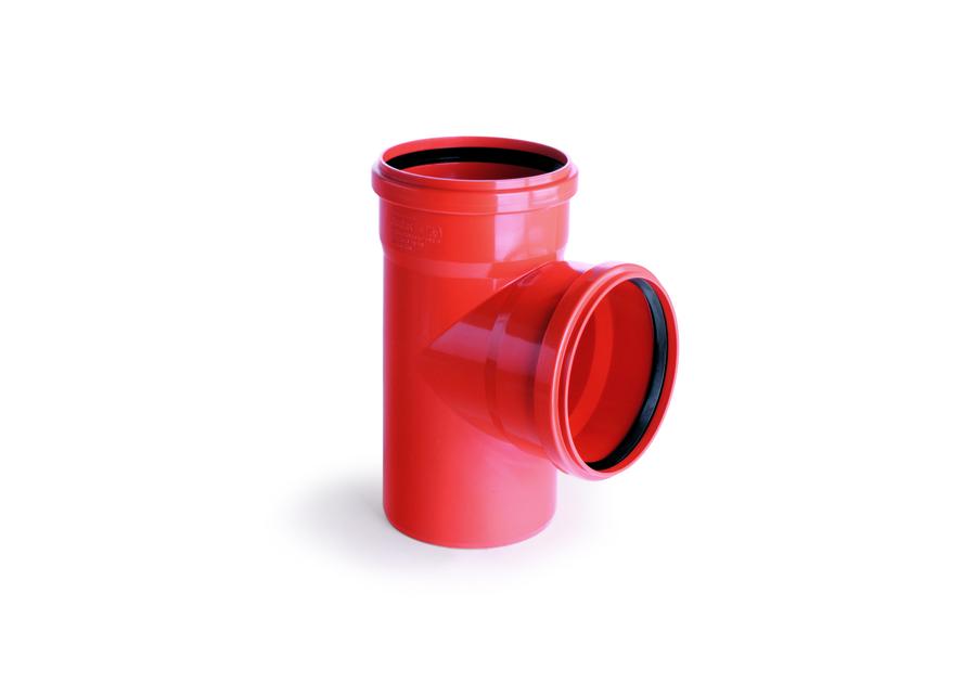 Zdjęcie: Trójnik kanalizacyjny KZ PVC 200/160 45 stopni PIPE LIFE