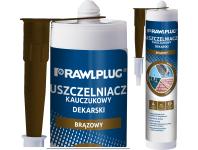 Zdjęcie: Uszczelniacz dekarski kauczukowy R-SL-DEK brązowy 300 ml RAWLPLUG