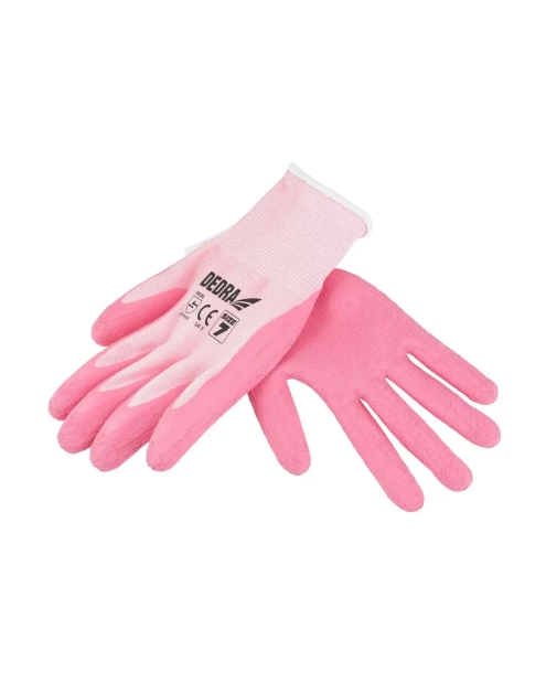 Zdjęcie: Rękawice robocze lateksowe rozmiar 7 DEDRA