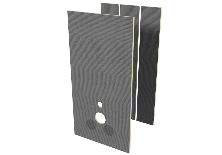 Zdjęcie: Zestaw z płyty budowlanej do zabudowy stelaży WC-SET 1200x600 mm BOTAMENT