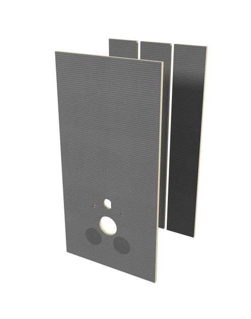 Zdjęcie: Zestaw z płyty budowlanej do zabudowy stelaży WC-SET 1200x600 mm BOTAMENT