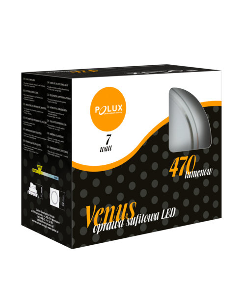 Zdjęcie: Oprawa LED Venus  biała POLUX