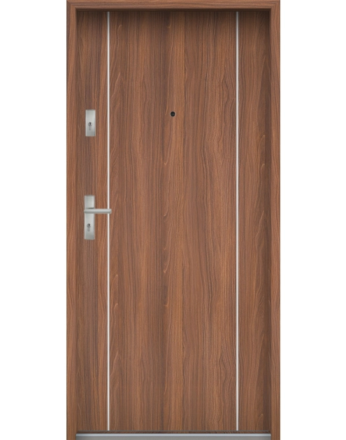 Zdjęcie: Drzwi wejściowe do mieszkań Bastion A-34 Akacja 80 cm (NW) prawe ODR KR CENTER