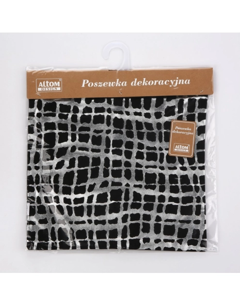 Zdjęcie: Poszewka dekoracyjna 40x40 cm cm Silver Strips Boston ALTOMDESIGN