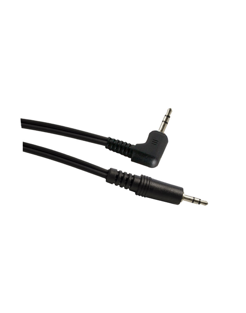 Zdjęcie: Przewód Jack-Jack 3,5 mm, 0,8 m, wtyk kątowy BMEN80B DPM SOLID