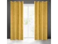 Zdjęcie: Zasłona gotowa Milo 140x250 cm złoty EUROFIRANY