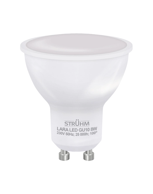 Zdjęcie: Lampa z diodami SMD Lara Led GU10 8W WW barwa ciepłobiała STRUHM