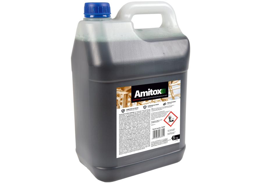 Zdjęcie: Impregnat do drewna Amitox koncentrat palisander 5 kg PRIMACOL