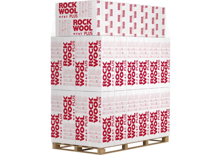 Zdjęcie: Płyty z wełny skalnej Rockmin Plus 120 mm ROCKWOOL
