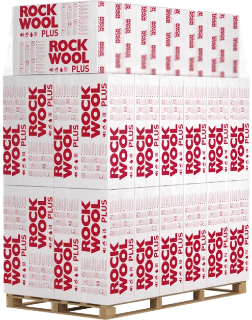 Zdjęcie: Płyty z wełny skalnej Rockmin Plus 120 mm ROCKWOOL