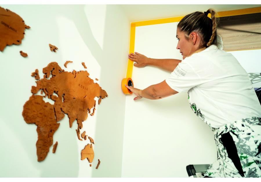 Zdjęcie: Taśma malarska Washi precyzyjna 25 mm x 25 m PERFECT