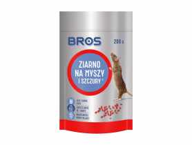 Trutka w ziarnie na myszu i szczury 200 g BROS