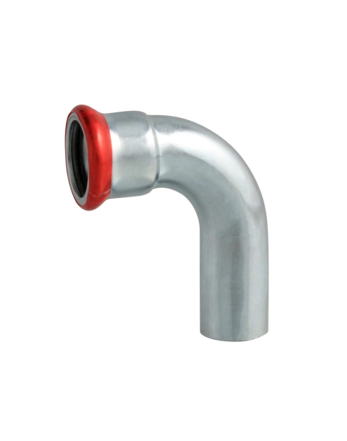 Zdjęcie: Kolano zaciskowe nyplowe 28 90 stopni C-Press PIPELIFE