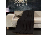 Zdjęcie: Koc Henry black 70x150 cm DECOKING