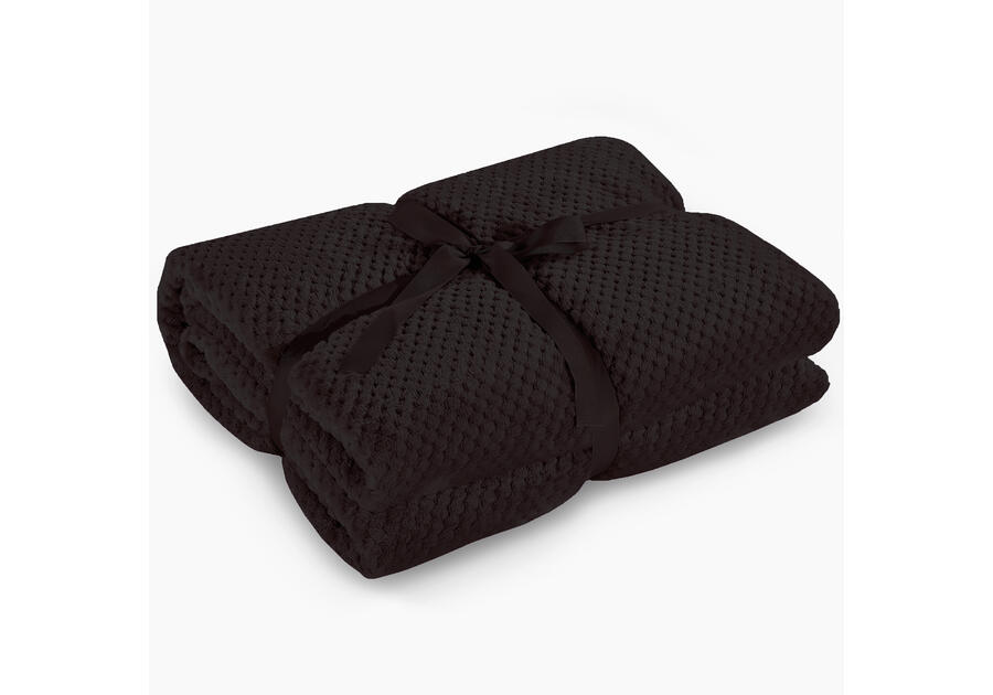 Zdjęcie: Koc Henry black 70x150 cm DECOKING