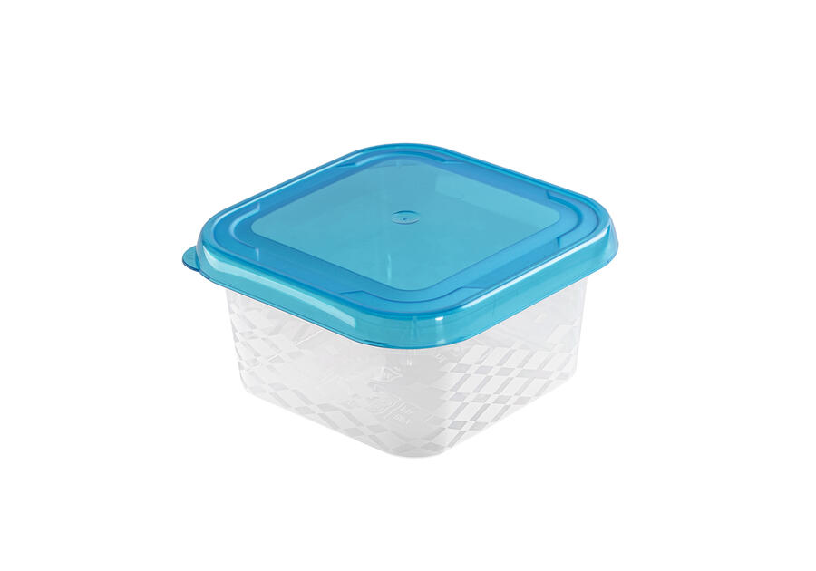 Zdjęcie: Pojemnik do żywności kwadratowy Blue box 0,25 L BRANQ