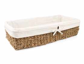 Koszz trawy morskiej z materiałem 47x22x12 cm podłużny TIN TOURS