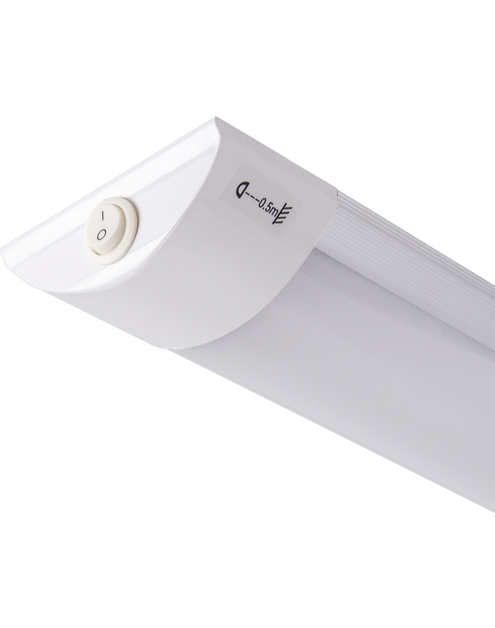 Zdjęcie: Oświetleniowa oprawa liniowa SMD LED Flater LED 10 W NW kolor biały 10 W STRUHM