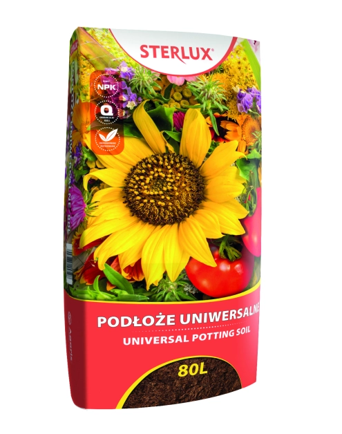 Zdjęcie: Podłoże uniwersalne Sterlux 80 L