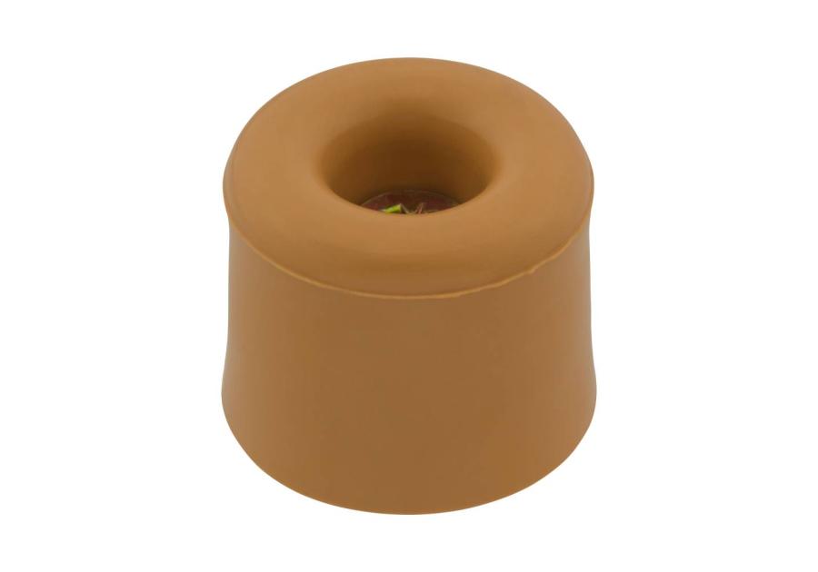 Zdjęcie: Odbojnik drzwiowy gumowy H-28x32 mm beżowy METRO
