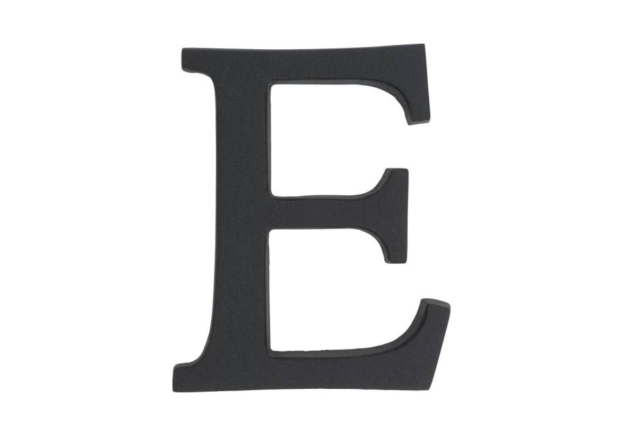Zdjęcie: Litera aluminiowa "E" 105 mm grafit METRO