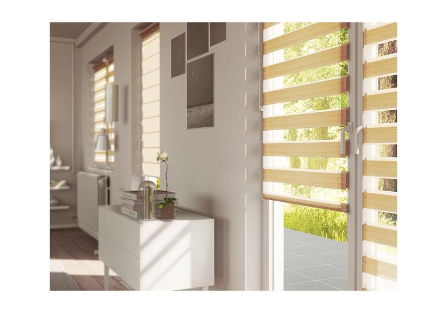 Zdjęcie: Roleta Mini Dzień/Noc 68x215 cm mleczny 214 DECODESIGN