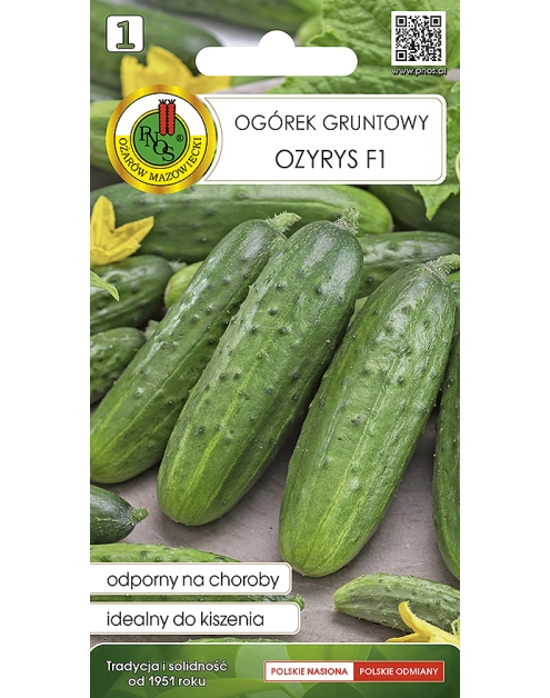 Zdjęcie: Ogórek gruntowy Ozyrys F1 2 g PNOS