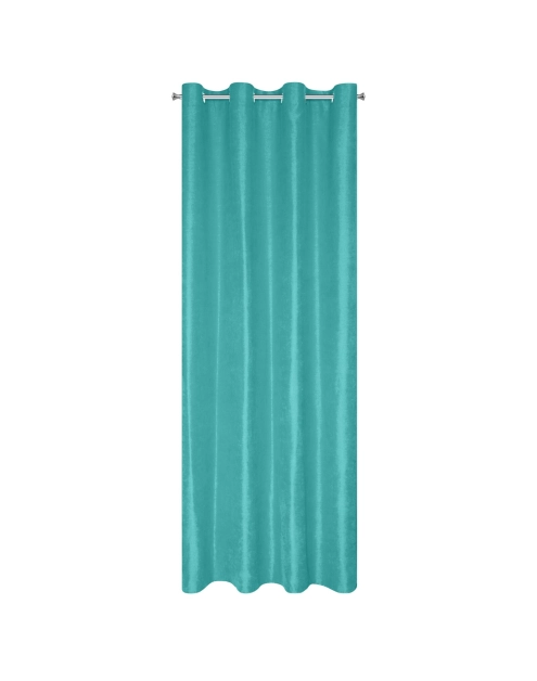 Zdjęcie: Zasłona gotowa Ada 140x250 cm turkusowy EUROFIRANY